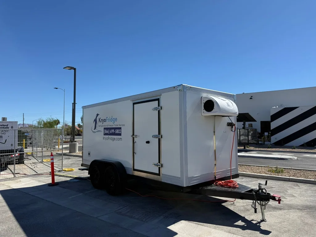 Corporate Event Refrigeration Trailer in South Jordan, Utah