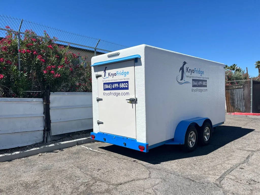 Freezer Trailer Rental in South Jordan, Utah